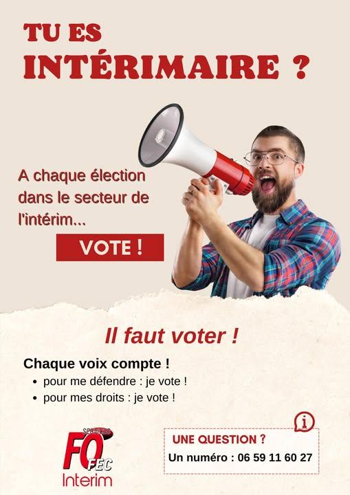 ELECTIONS ADECCO commencent le 8 Janvier 2025 jusqu'au 20 Janvier 2025.